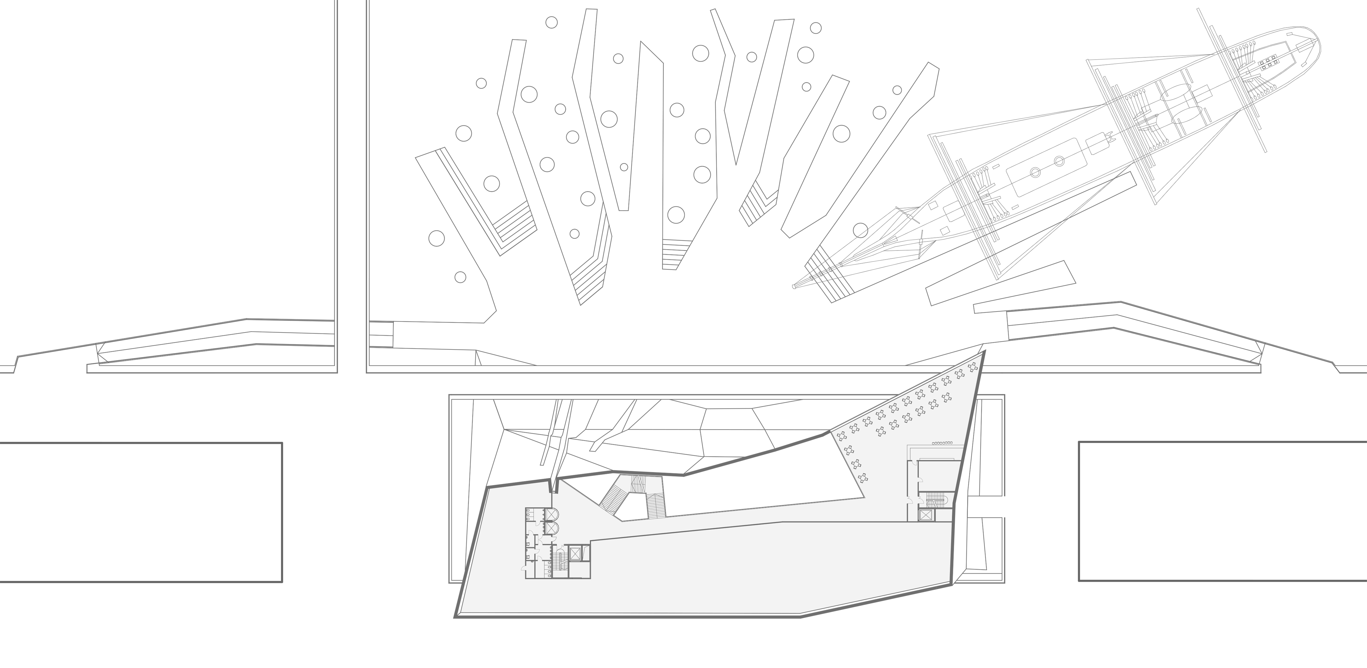 Floor plan 3 for Floating art, Buenos Aires, Argentina.